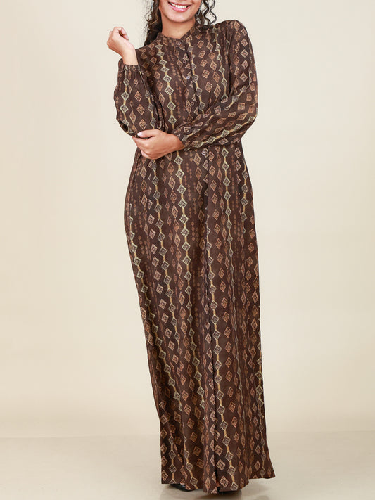 Virelle Mocha Geo Maxi