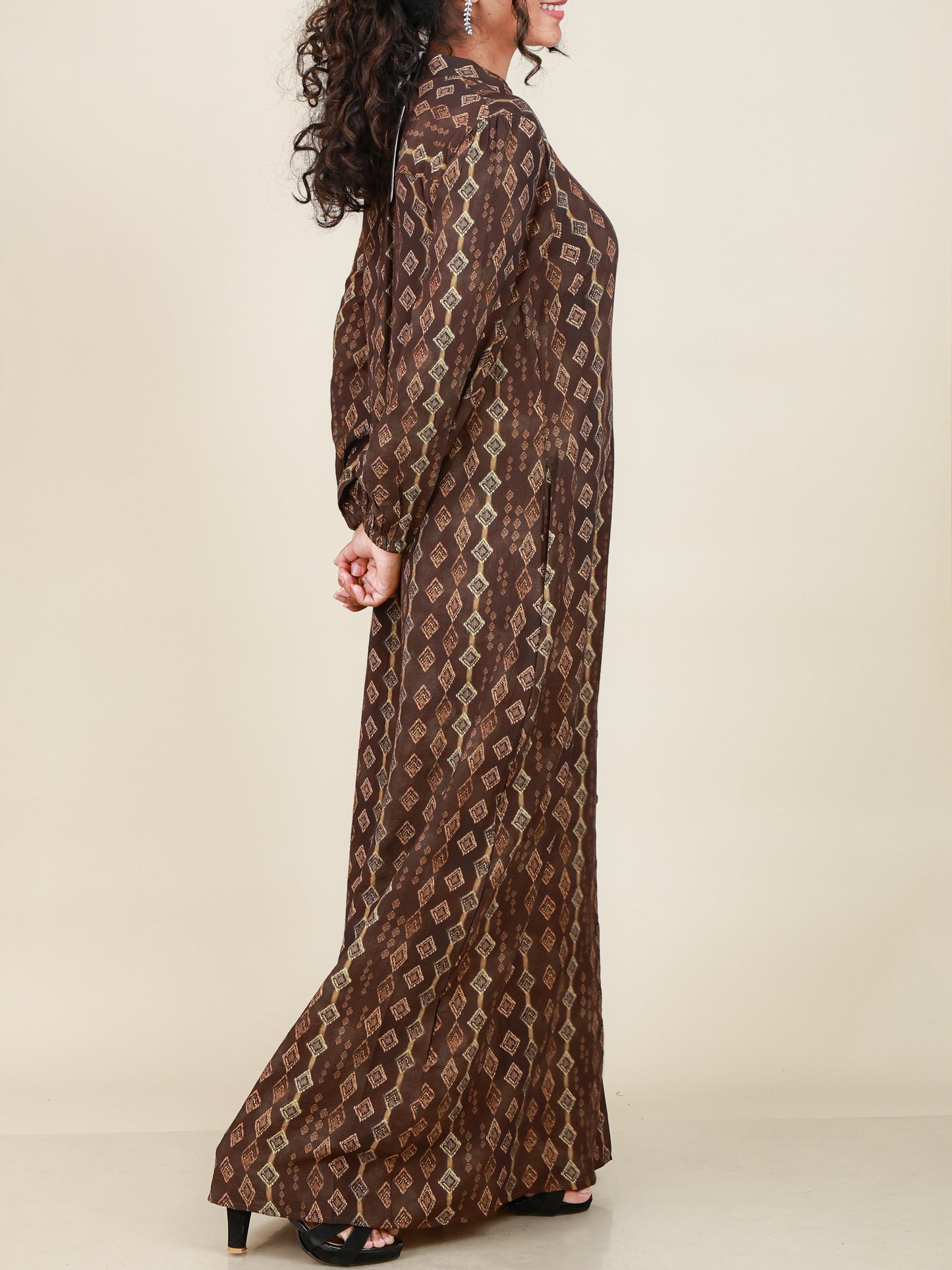 Virelle Mocha Geo Maxi