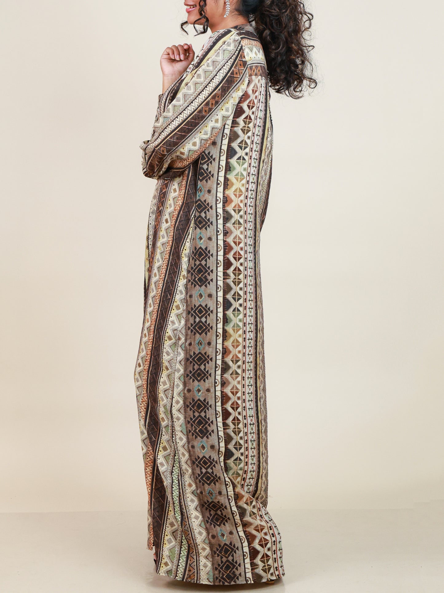 Calista Earthline Print Maxi