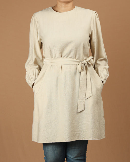Classic-Down with Modern Twist - Beige