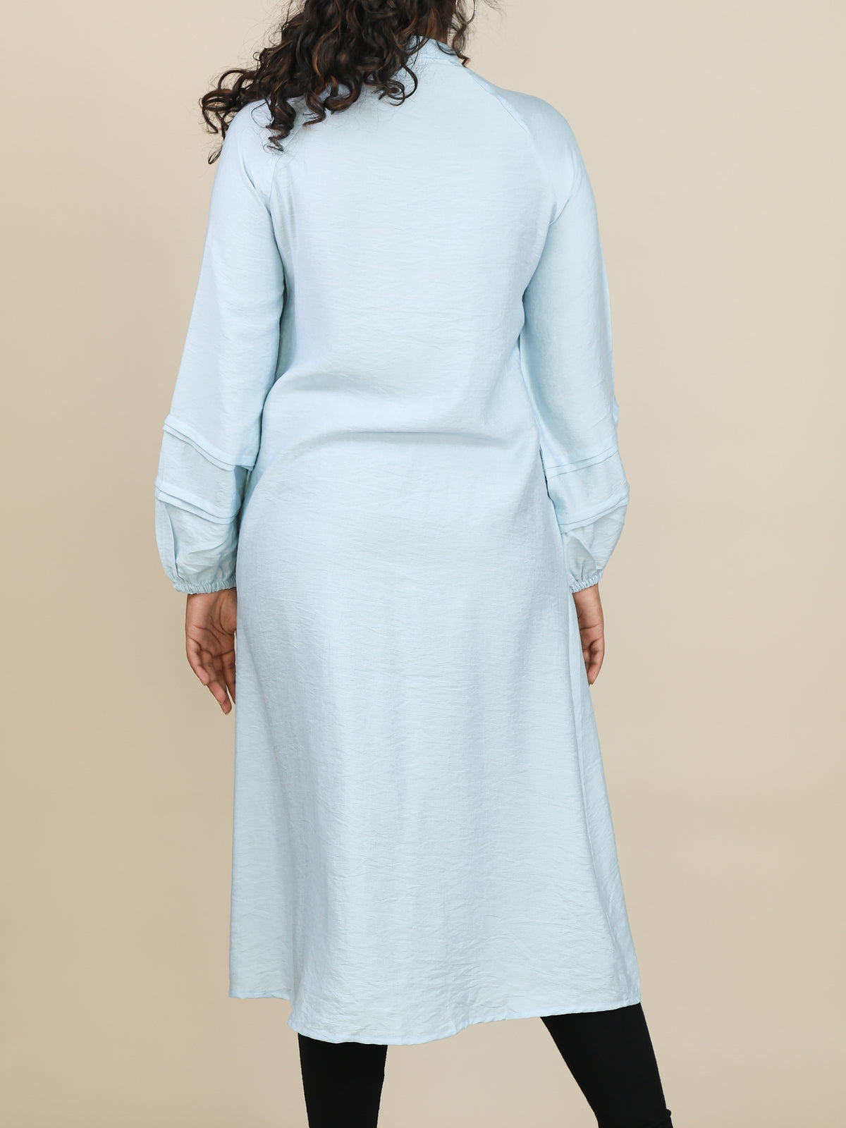Mirelle Powder Blue Pleated Midi