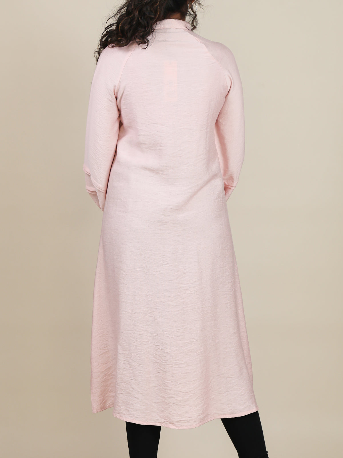 Mirelle Blush Pink Pleated Midi