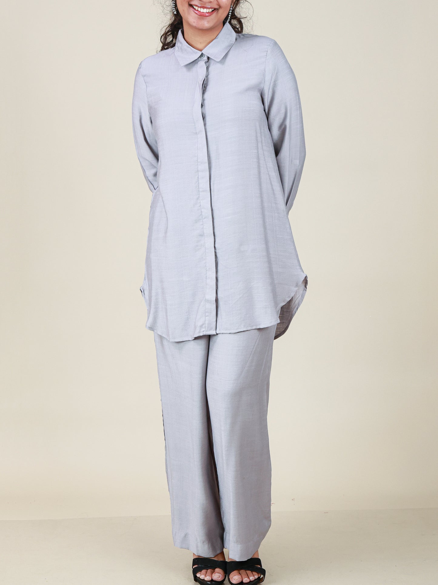 Celeste Silver Mist Relaxed Co-Ord Set