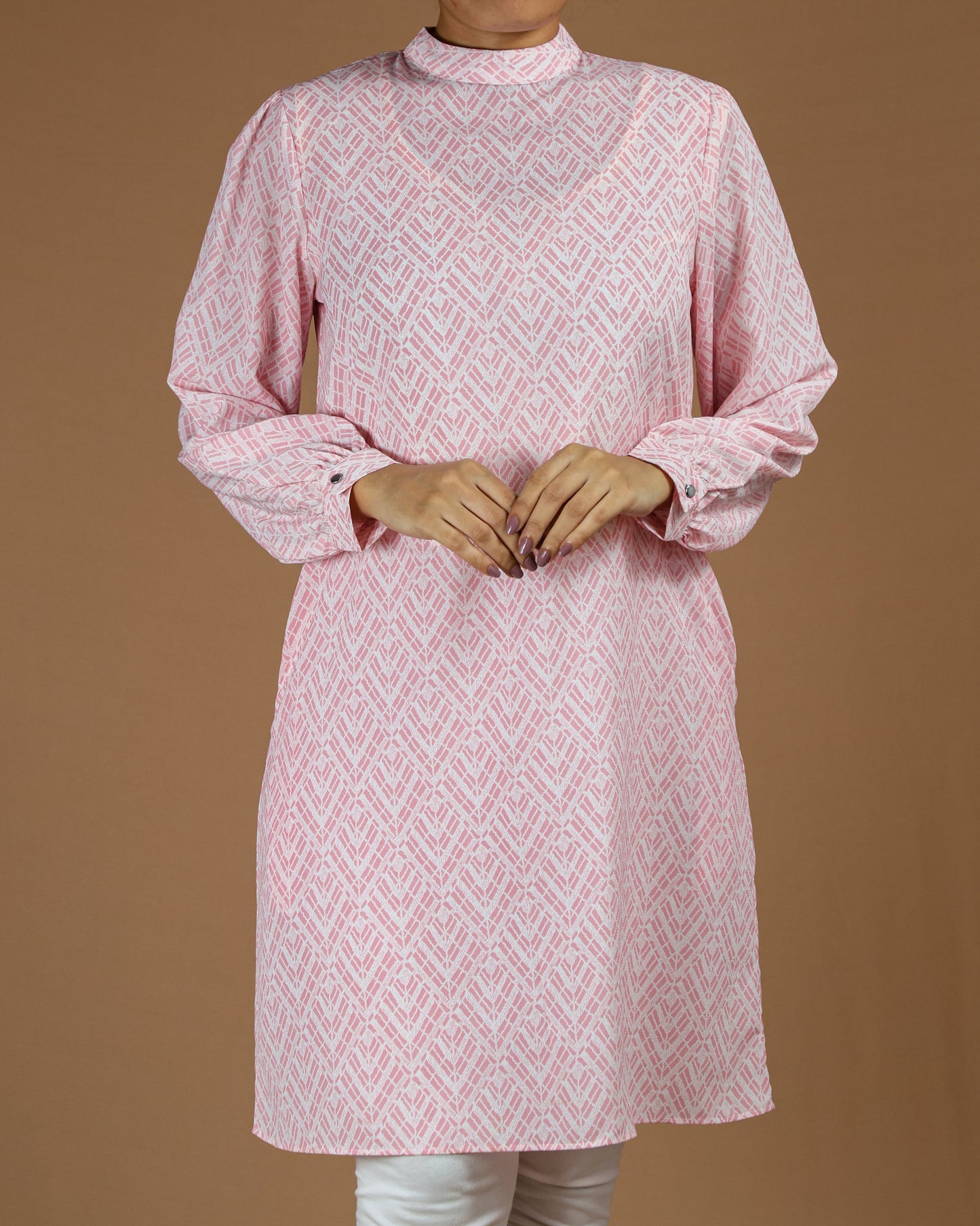 Elegant Printed Cotton Kurti - Modest & Stylish