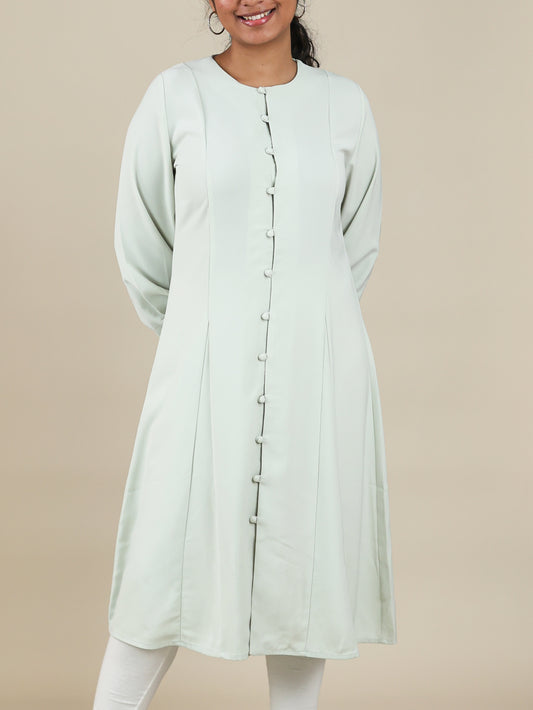Selene Mist Button Front Midi