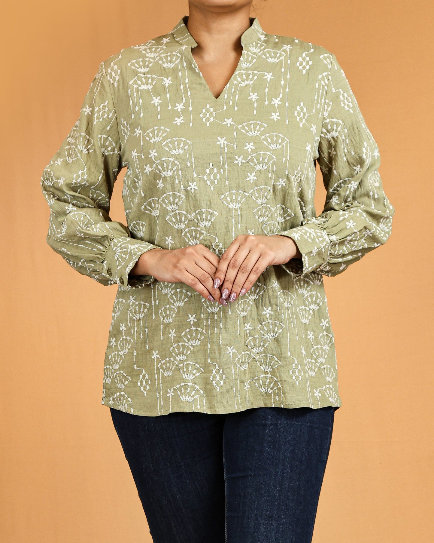 A-Line Casual Tie - Sleeve Shirt