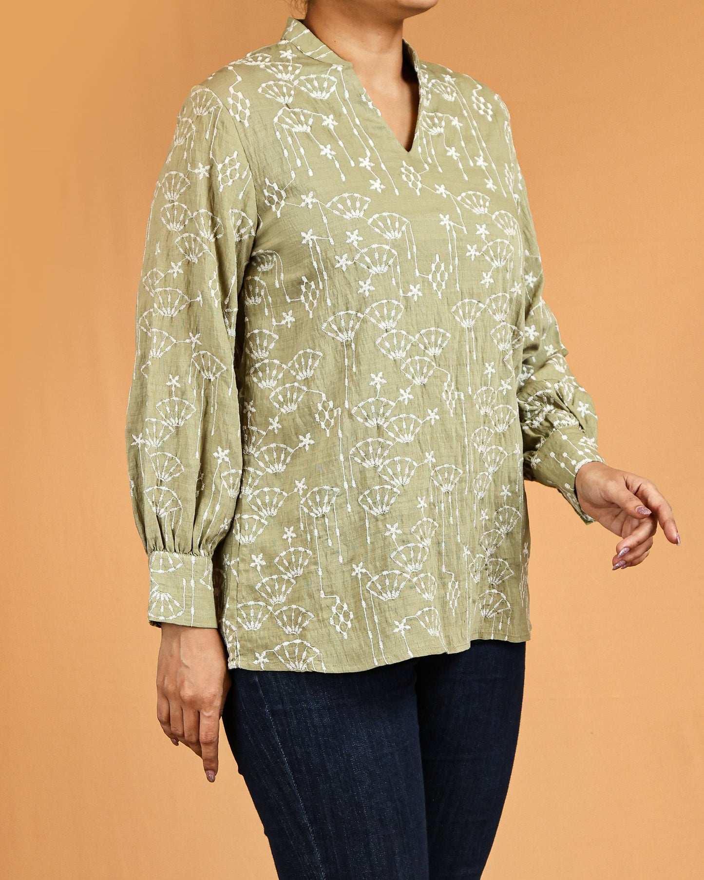 A-Line Casual Tie - Sleeve Shirt