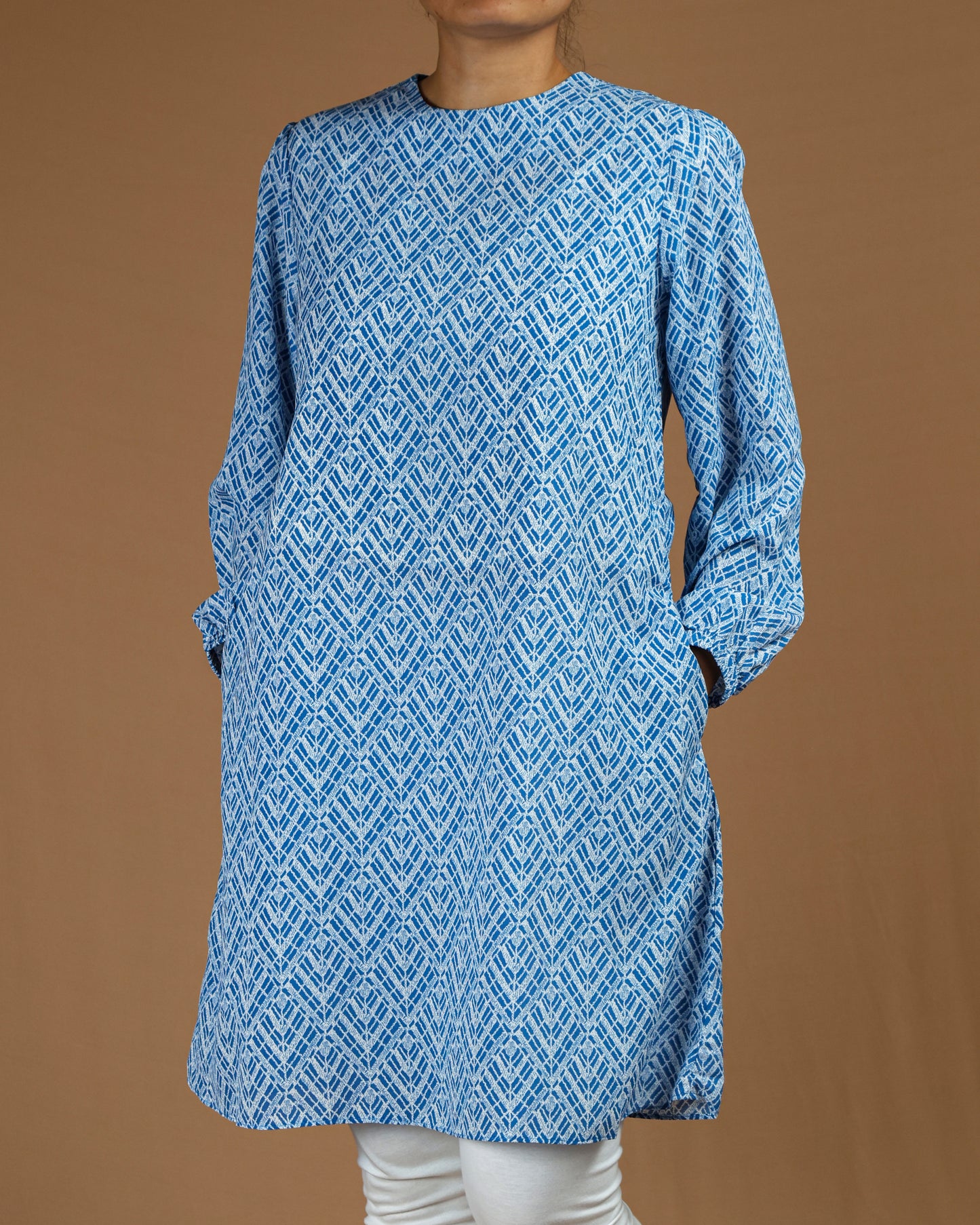 Printed Cotton Kurti – Modest Everyday Elegance