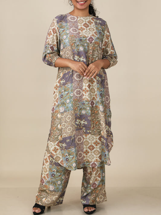 Virelle Sandstone Patchwork Co-Ord Set