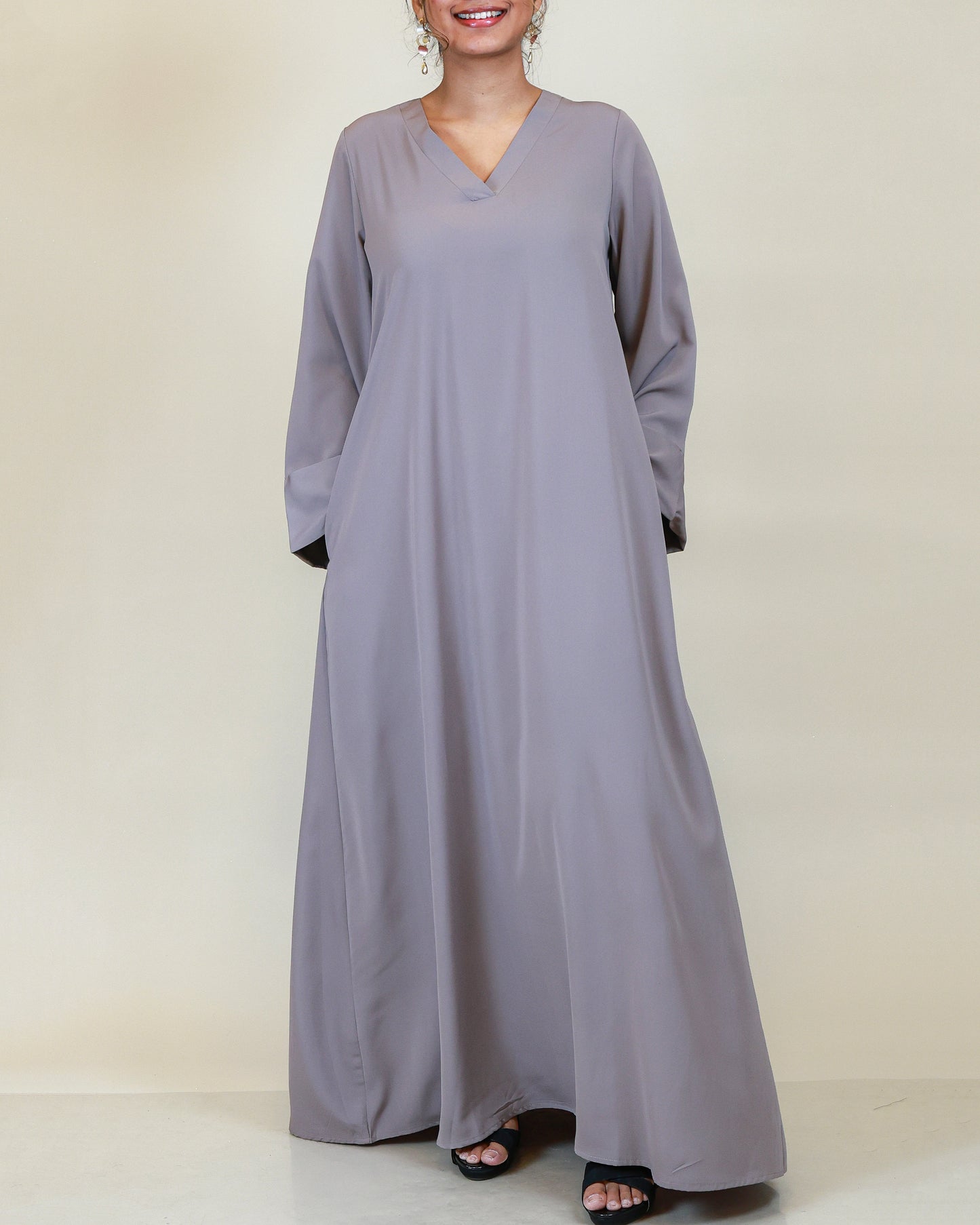 Silver Mist Grace Abaya