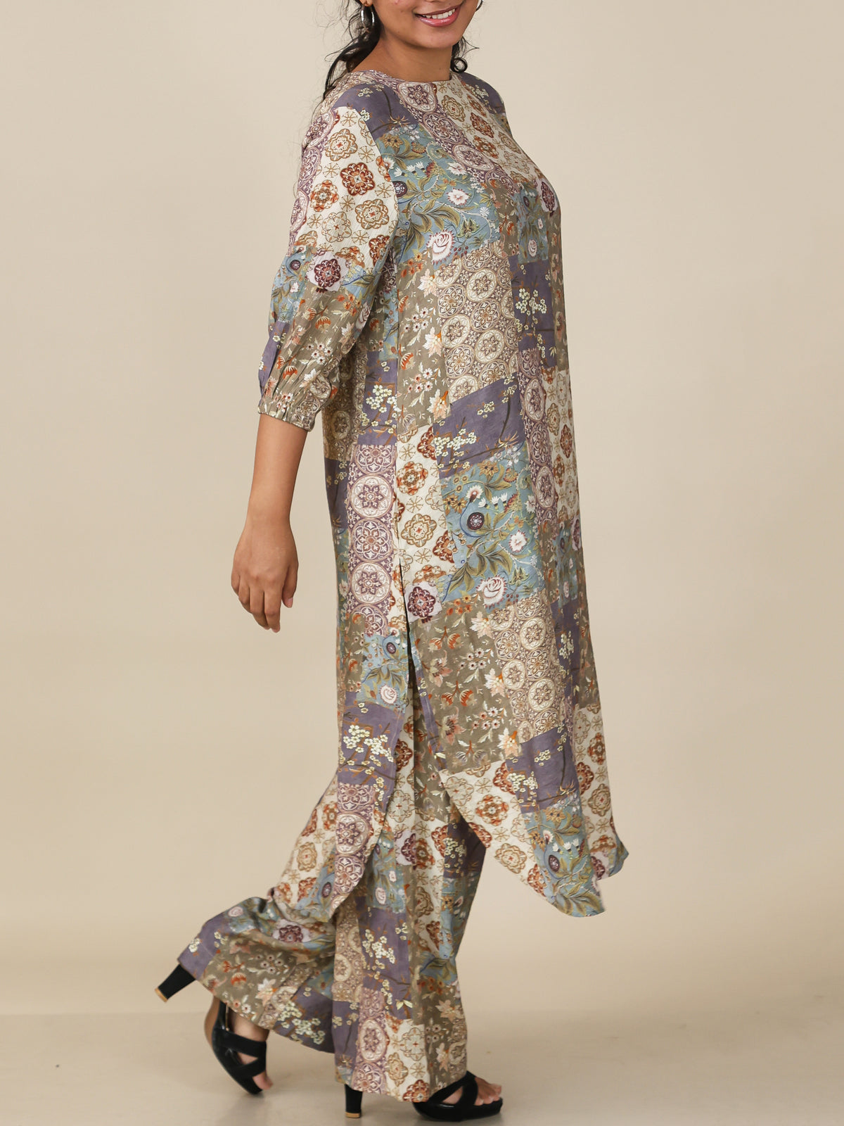 Virelle Sandstone Patchwork Co-Ord Set