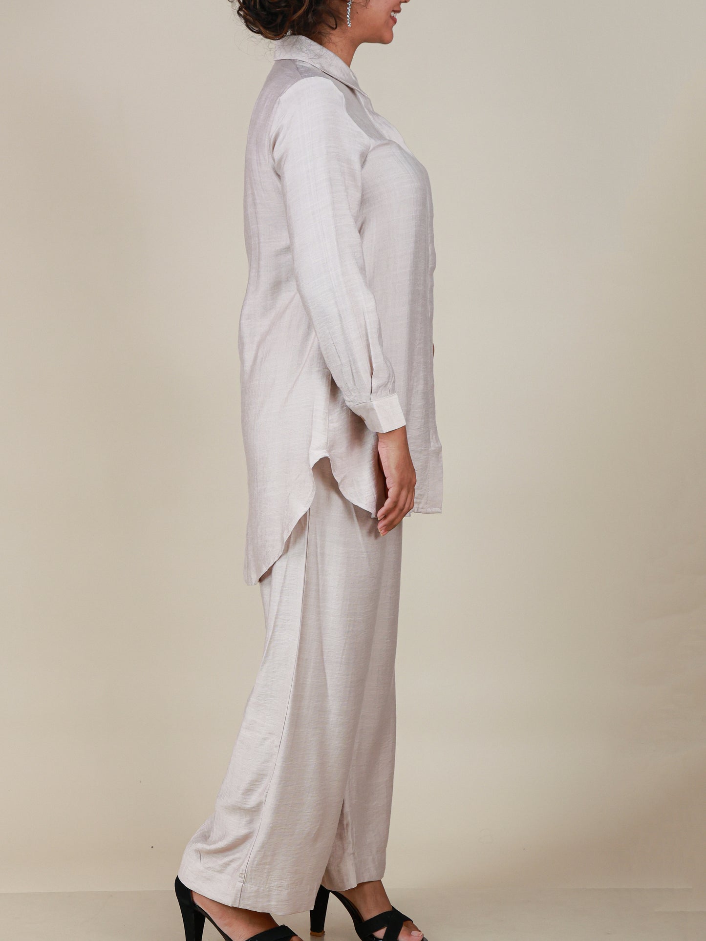 Celeste Pearl Mist Relaxed Co-Ord Set