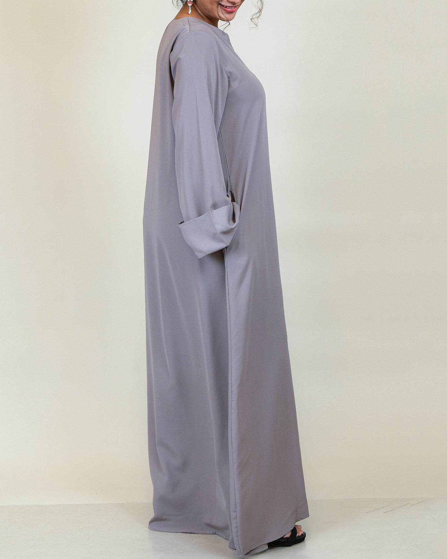Silver Mist Grace Abaya