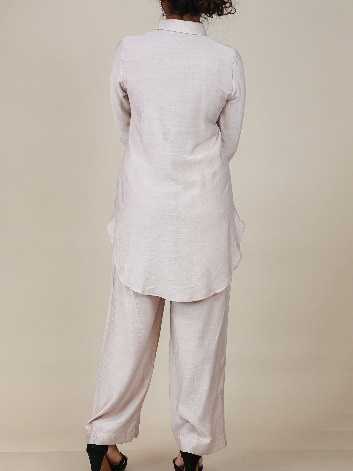 Celeste Pearl Mist Relaxed Co-Ord Set