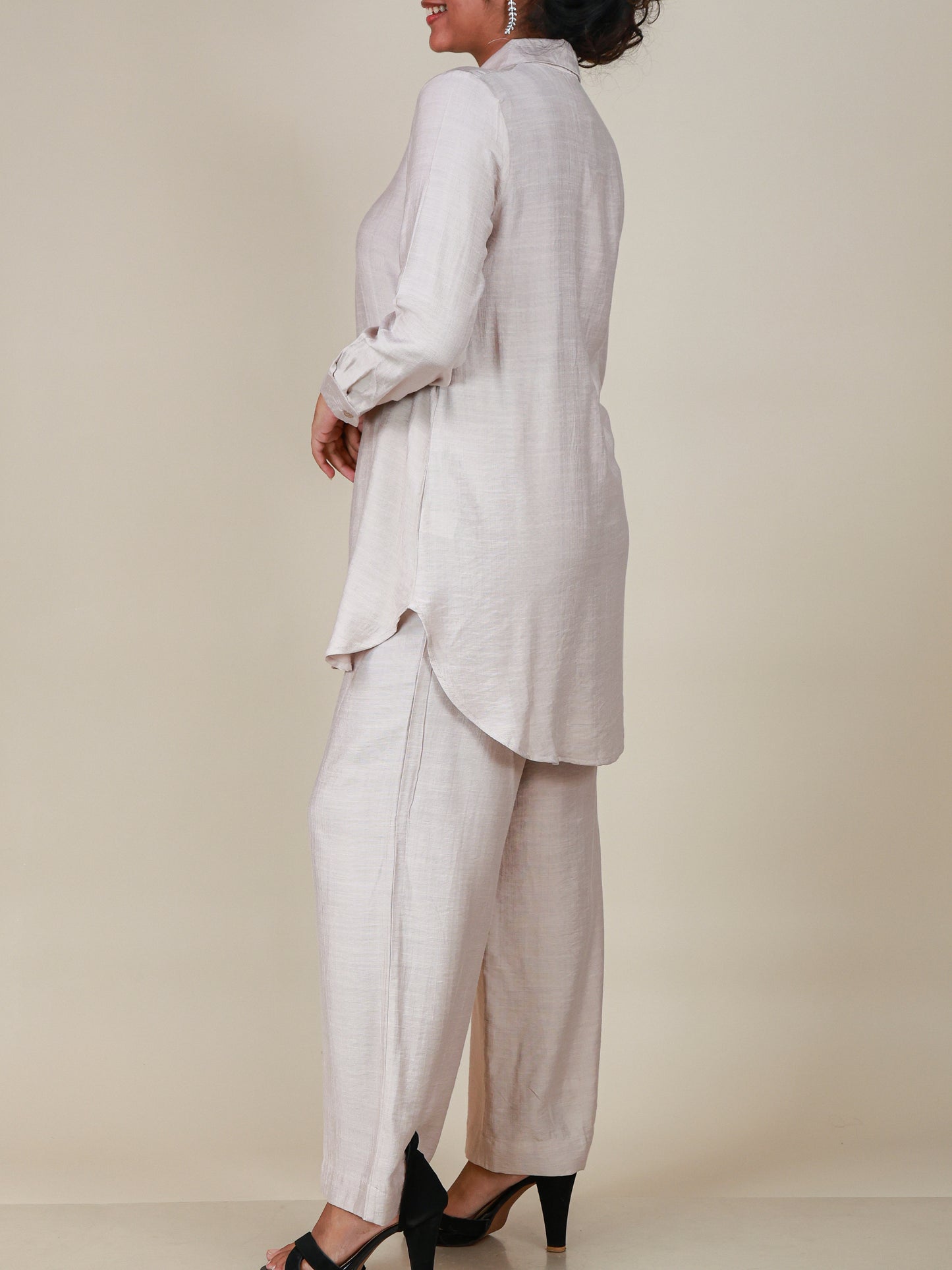 Celeste Pearl Mist Relaxed Co-Ord Set