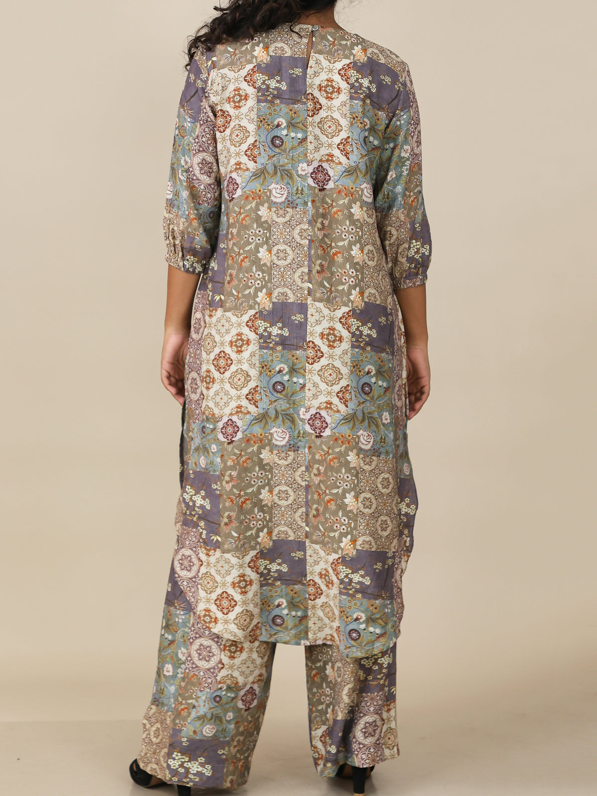 Virelle Sandstone Patchwork Co-Ord Set