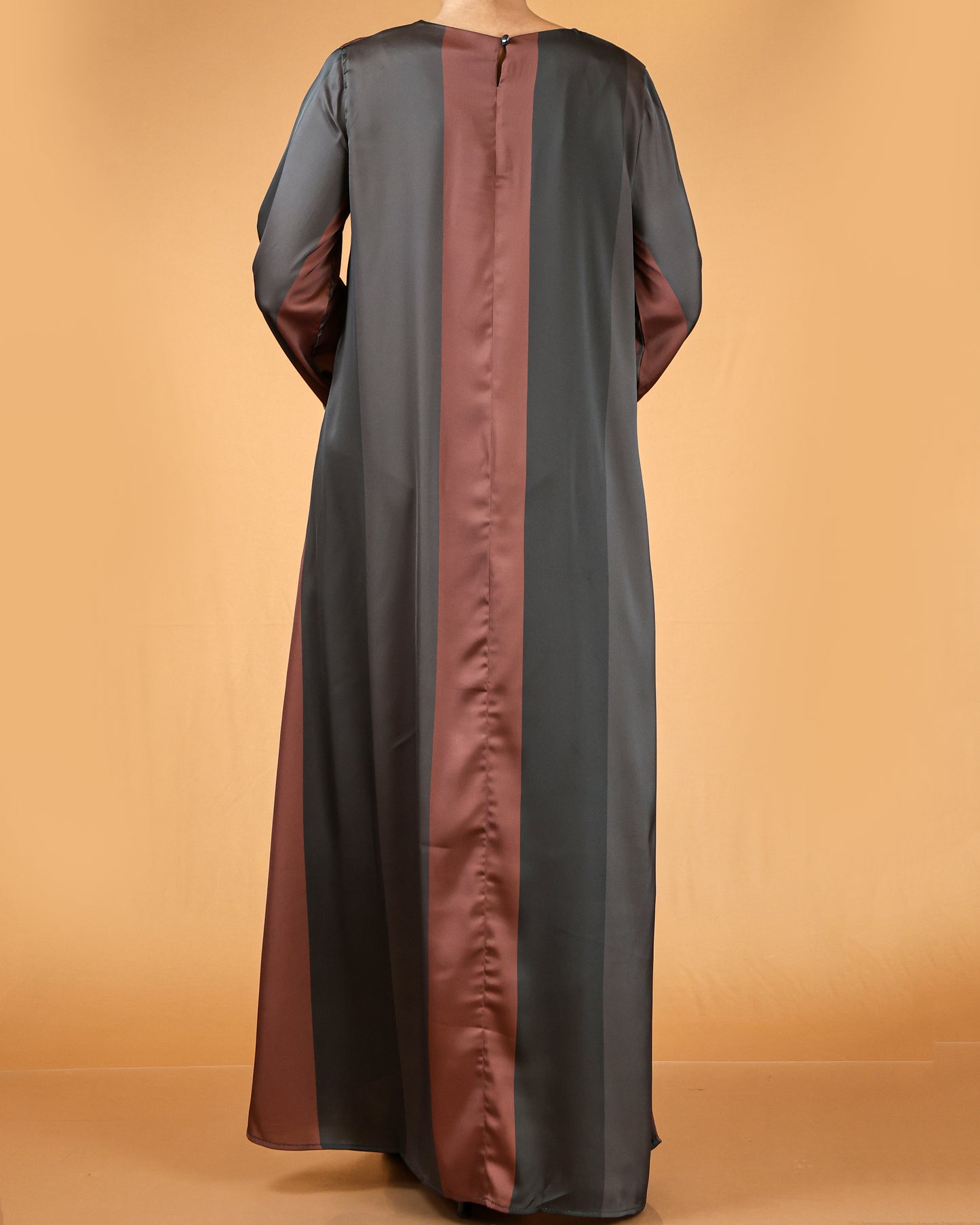 Elegant Striped Flow Maxi Dress