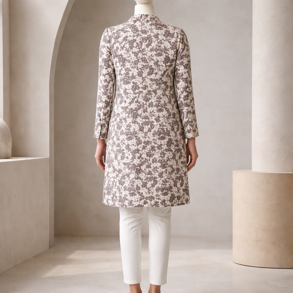 Mocha Heritage Luxe Shirt Dress