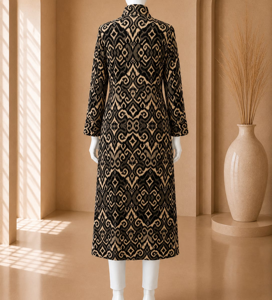 Noir Nomad Shirt Dress