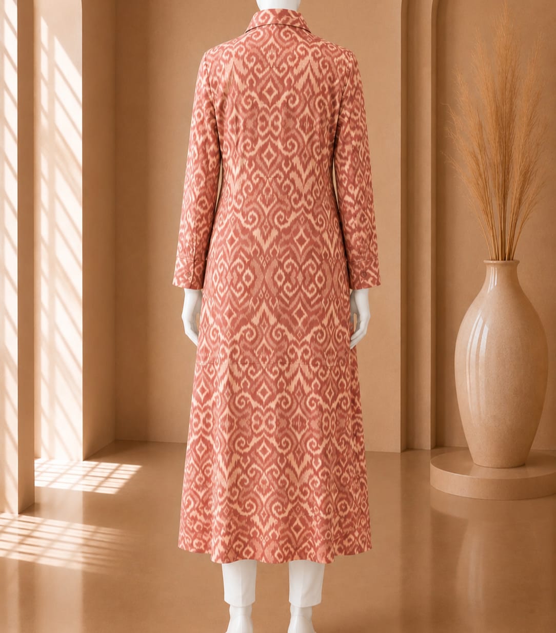 Blush Nomad Shirt Dress