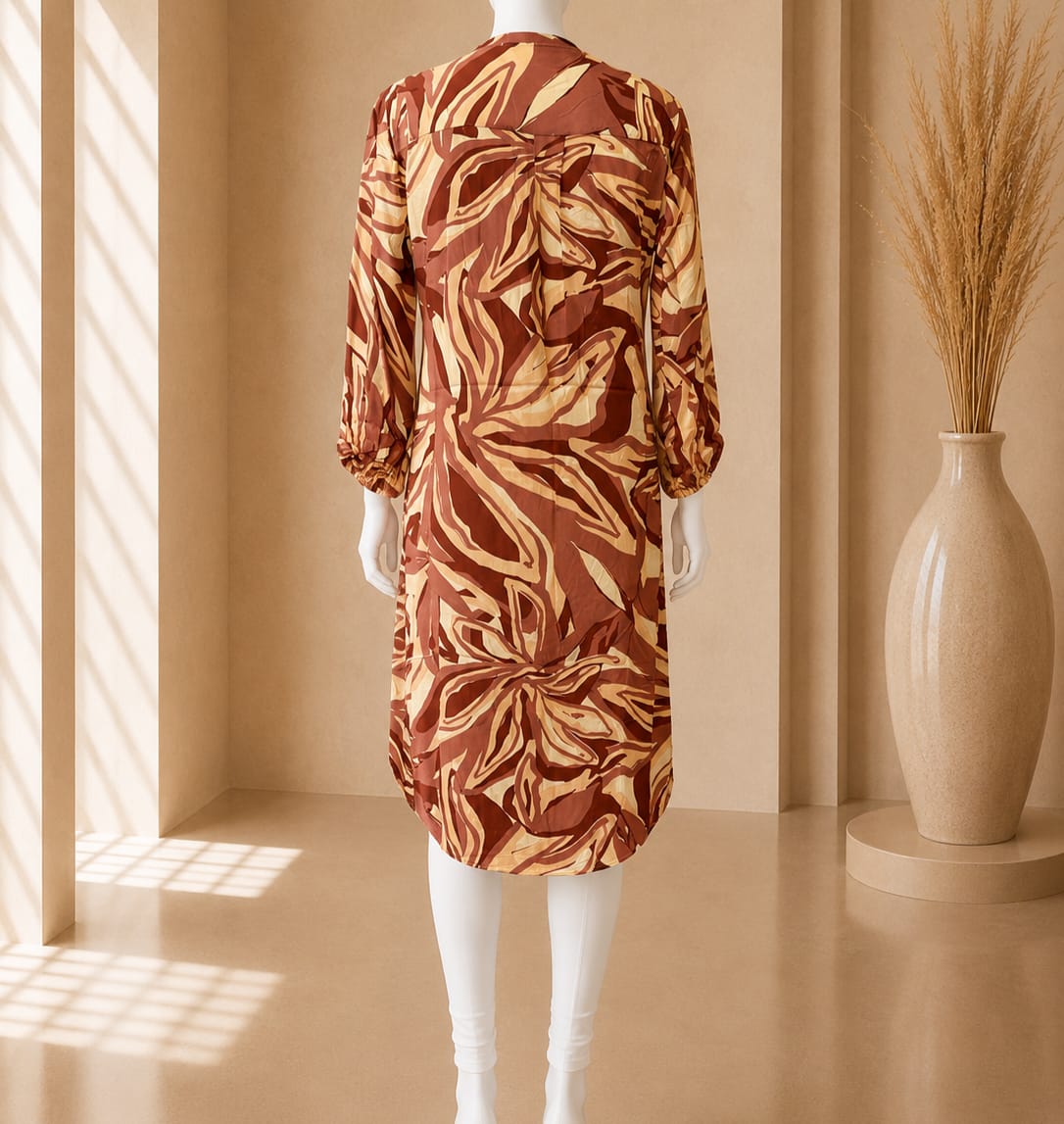 Rust Bloom Zip Midi