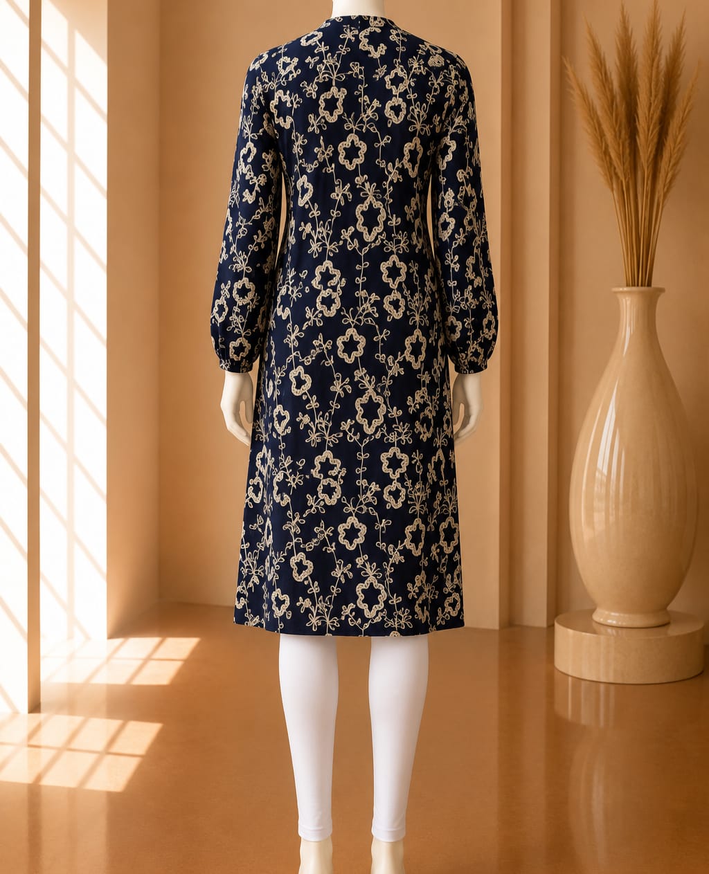 Sapphire Fleur Embroidered Midi
