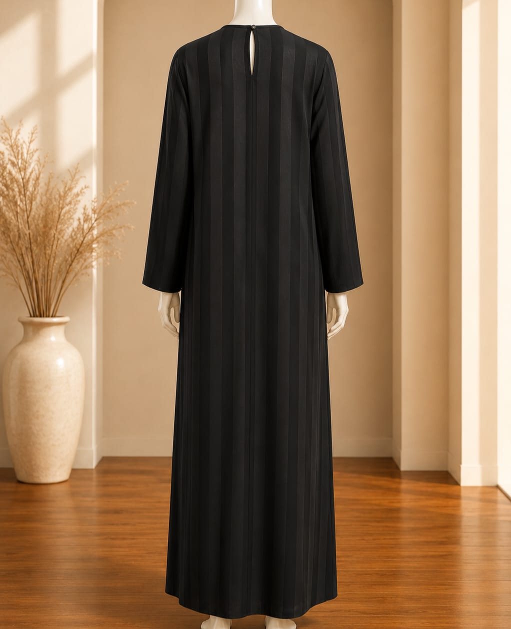 Noir Panel Abaya