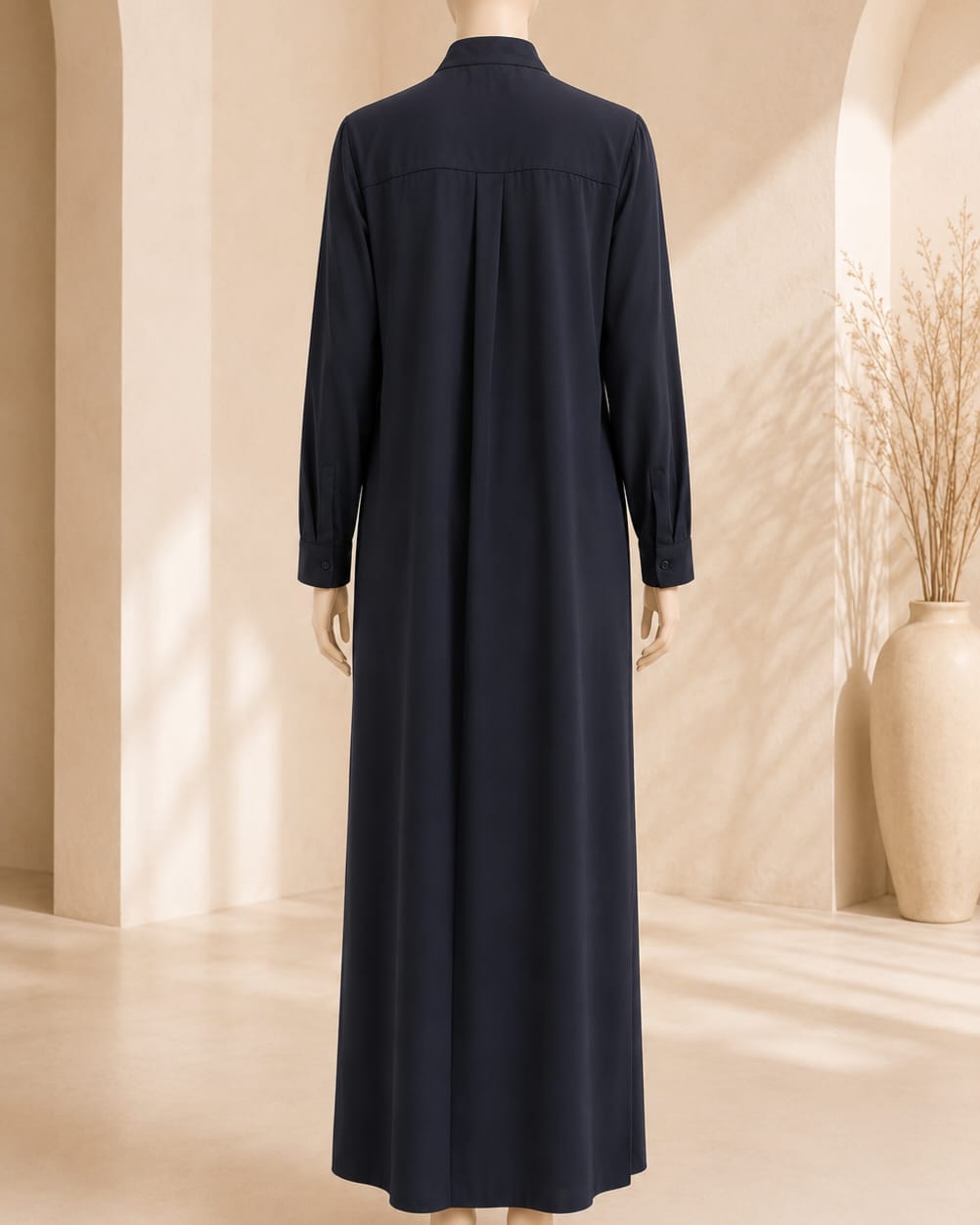 Midnight Mandarin Abaya Maxi