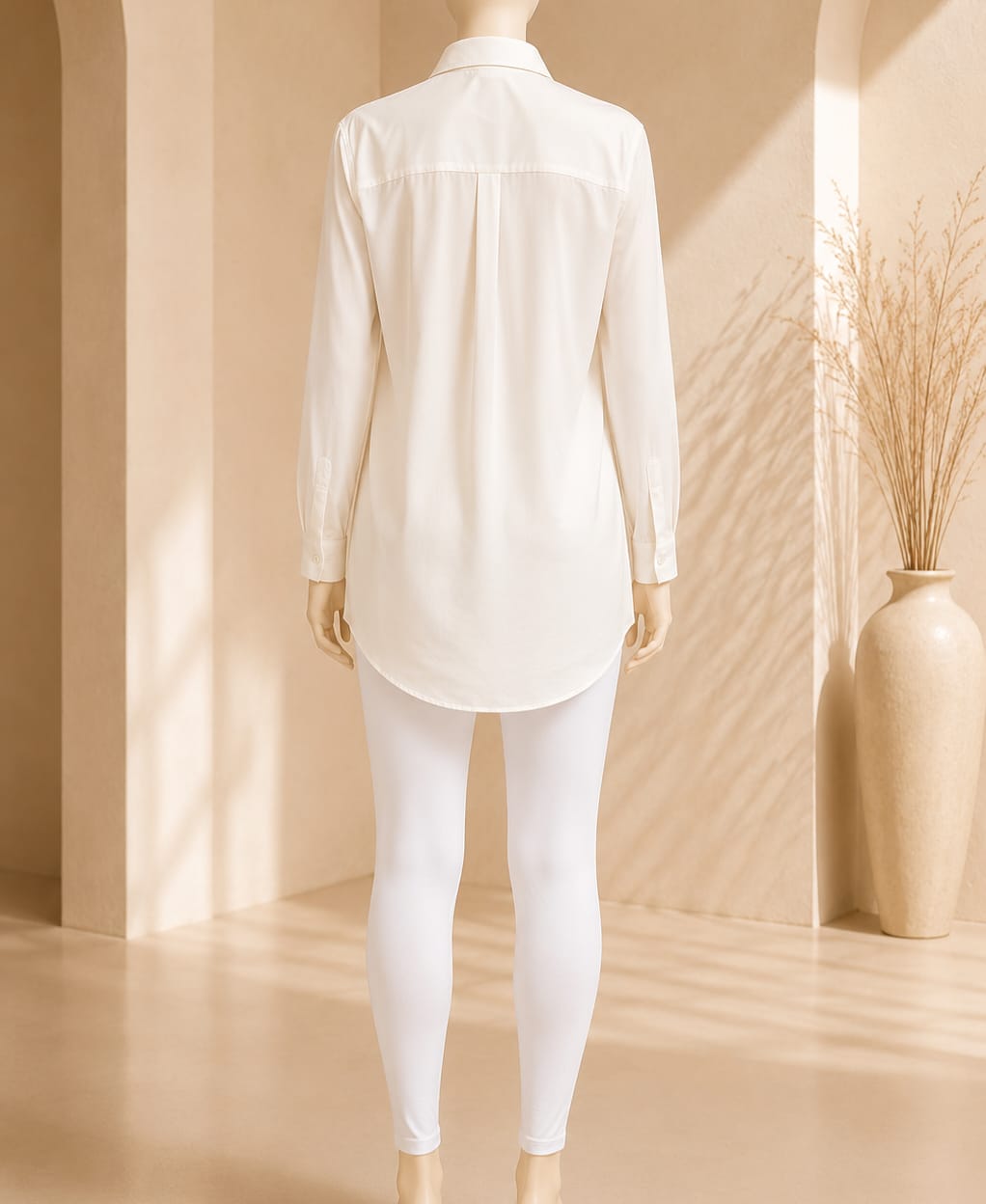 Celeste Classic Shirt – Pure White