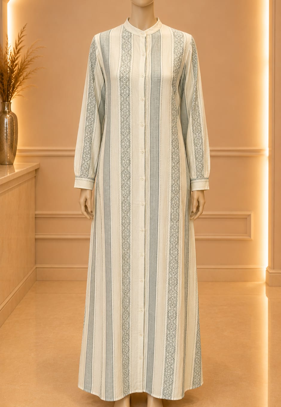 Sorella Stripe Maxi – Powder Blue
