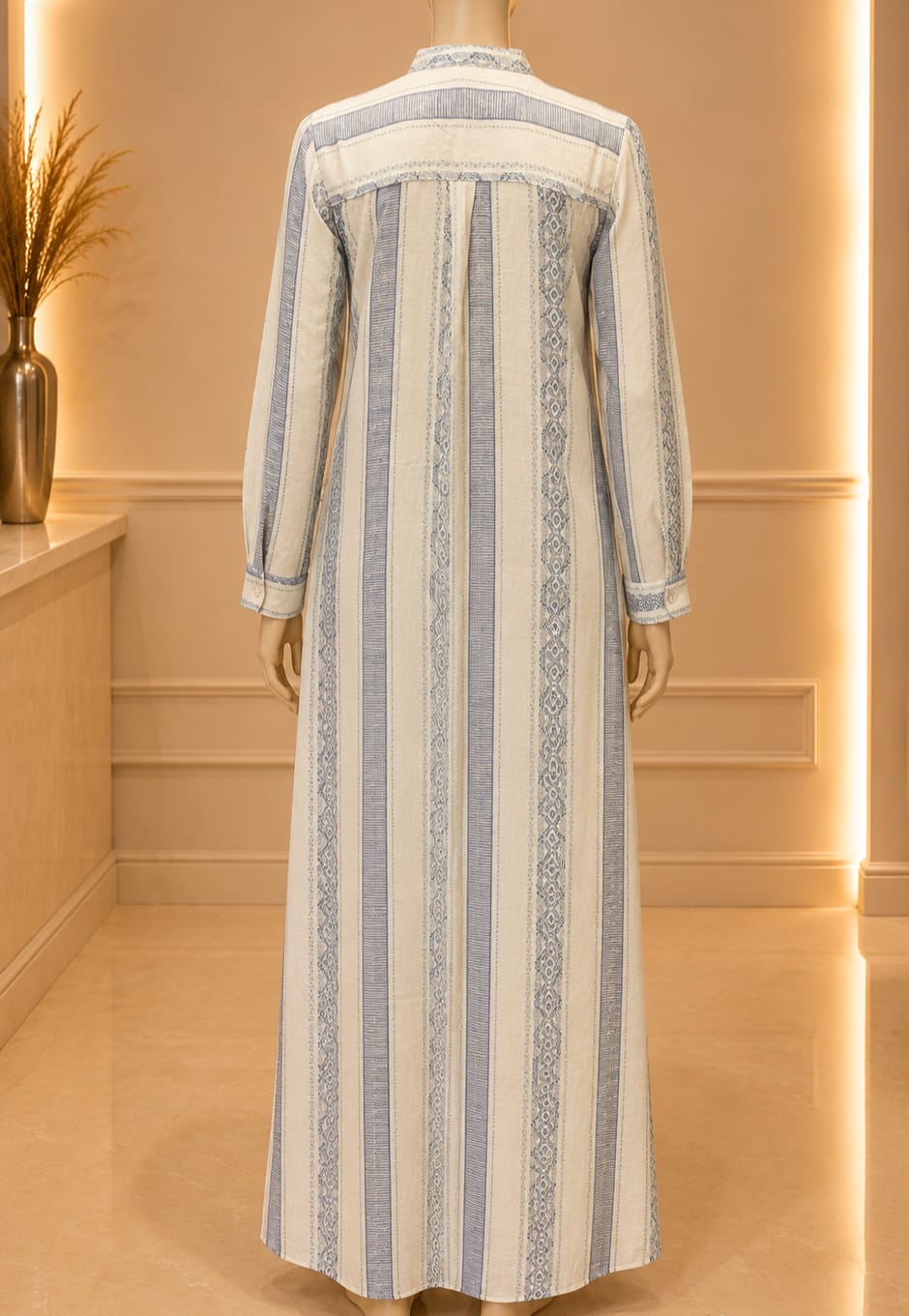 Sorella Stripe Maxi – Powder Blue