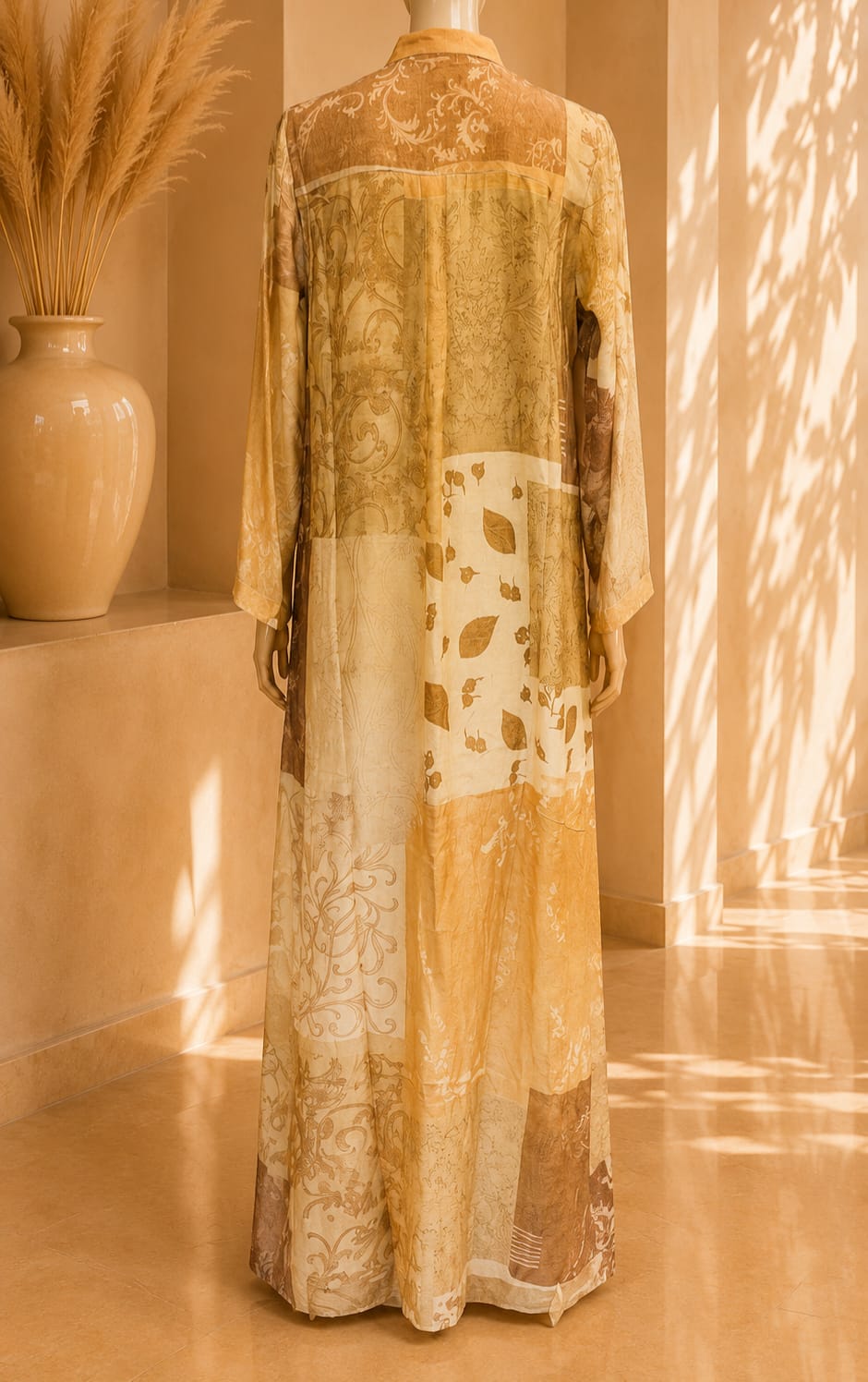 Aurelia Patchwork Maxi – Golden Sand