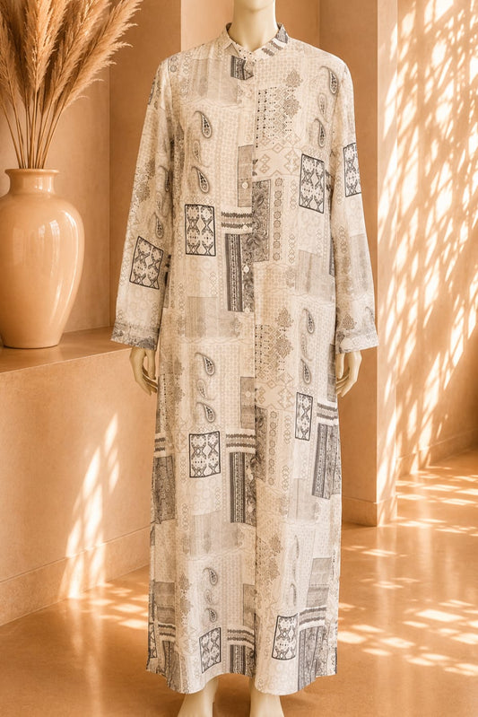 Zarina Mosaic Maxi – Ash Grey